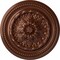 Ekena Millwork Chester Ceiling Medallion (Fits Canopies up to 2 1/4"), 15 3/4"OD x 1 7/8"P, Copper Penny CM15CHCPS - alternate 1